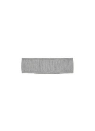 Main View - Click To Enlarge - SHLEEP - Merino Jersey Spa Headband — Speckled Granite