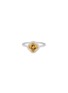 Main View - Click To Enlarge - LC COLLECTION JEWELLERY - Diamond Semi Precious Gem 14K White Gold Ring — Size US 7