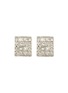 Main View - Click To Enlarge - LC COLLECTION JEWELLERY - Diamond 18K White Gold Stud Earrings