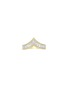 Main View - Click To Enlarge - LC COLLECTION JEWELLERY - Diamond 18K Gold Ring — Size US 7