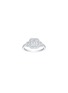 Main View - Click To Enlarge - LC COLLECTION JEWELLERY - Diamond 18K White Gold Ring — Size US 7