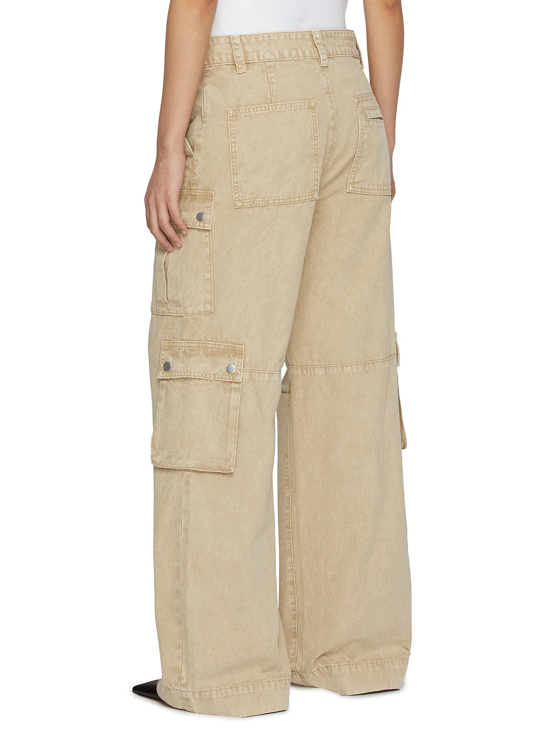 Vintage Multi-Pocket Cargo Jeans - Thumbnail 3