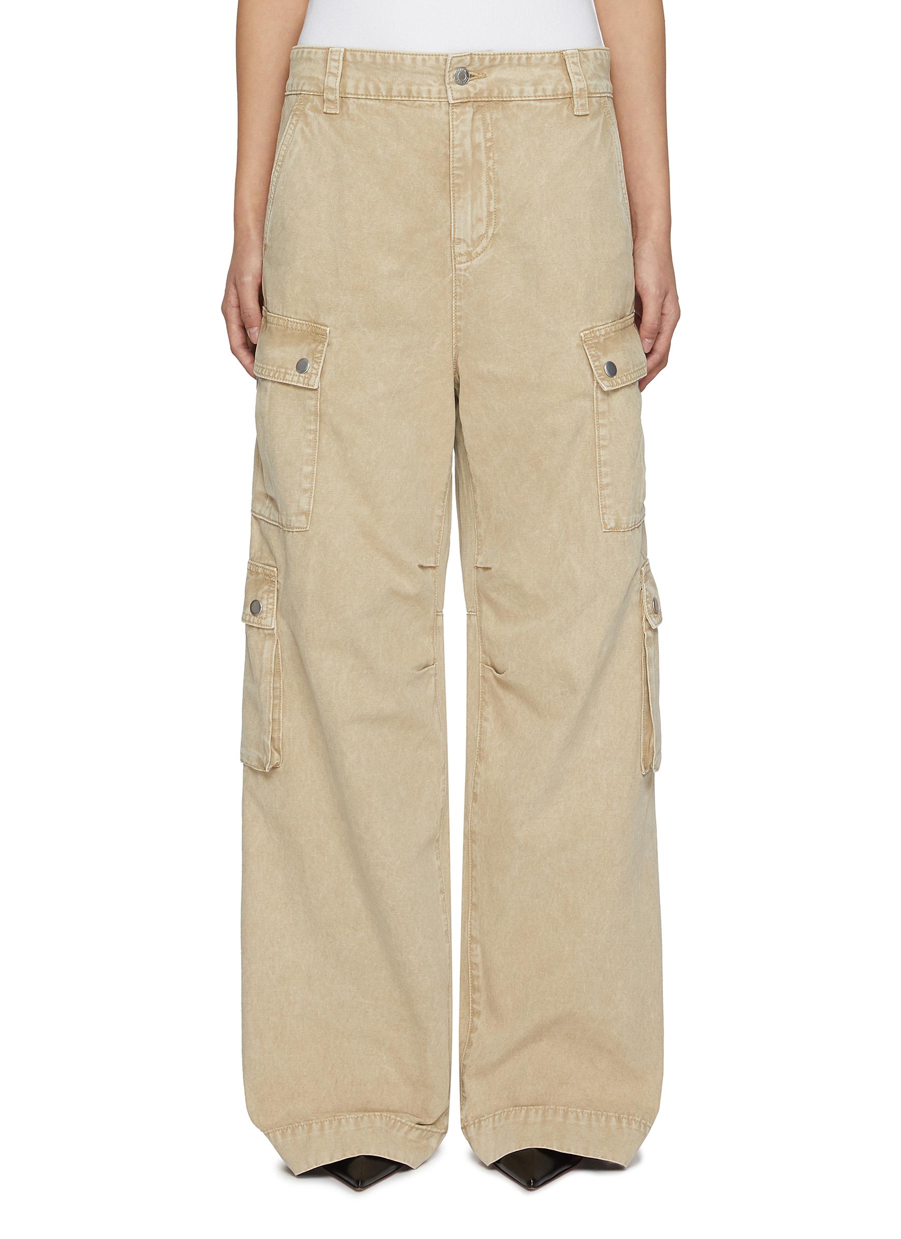 Vintage Multi-Pocket Cargo Jeans - Image 1