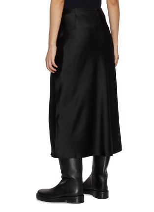 Back View - Click To Enlarge - MO&CO. - Side Slit Midi Skirt