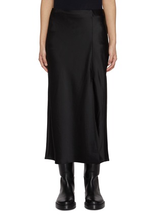 Main View - Click To Enlarge - MO&CO. - Side Slit Midi Skirt