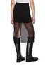 Back View - Click To Enlarge - MO&CO. - Detachable Mesh Layer Skirt