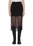 Main View - Click To Enlarge - MO&CO. - Detachable Mesh Layer Skirt