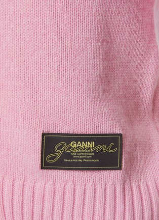  - GANNI - Future Wool Bow Front Cardigan