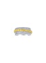 Main View - Click To Enlarge - LC COLLECTION JEWELLERY - Diamond 18K White Yellow Gold Ring — US 7