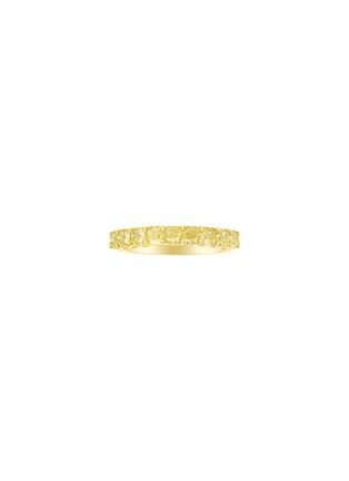 Main View - Click To Enlarge - LC COLLECTION JEWELLERY - Diamond 18K Gold Ring — US 7