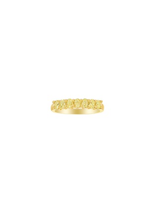 Main View - Click To Enlarge - LC COLLECTION JEWELLERY - Diamond 18K Gold Ring — US 7