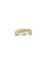 Main View - Click To Enlarge - LC COLLECTION JEWELLERY - Diamond 18K White Yellow Gold Ring — US 7