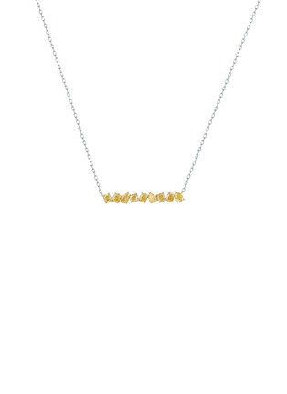 Main View - Click To Enlarge - LC COLLECTION JEWELLERY - Yellow Diamond 18K Gold Necklace