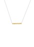 Main View - Click To Enlarge - LC COLLECTION JEWELLERY - Yellow Diamond 18K Gold Necklace