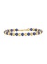 Main View - Click To Enlarge - LC COLLECTION JEWELLERY - Diamond Sapphire 18K White Yellow Gold Bracelet