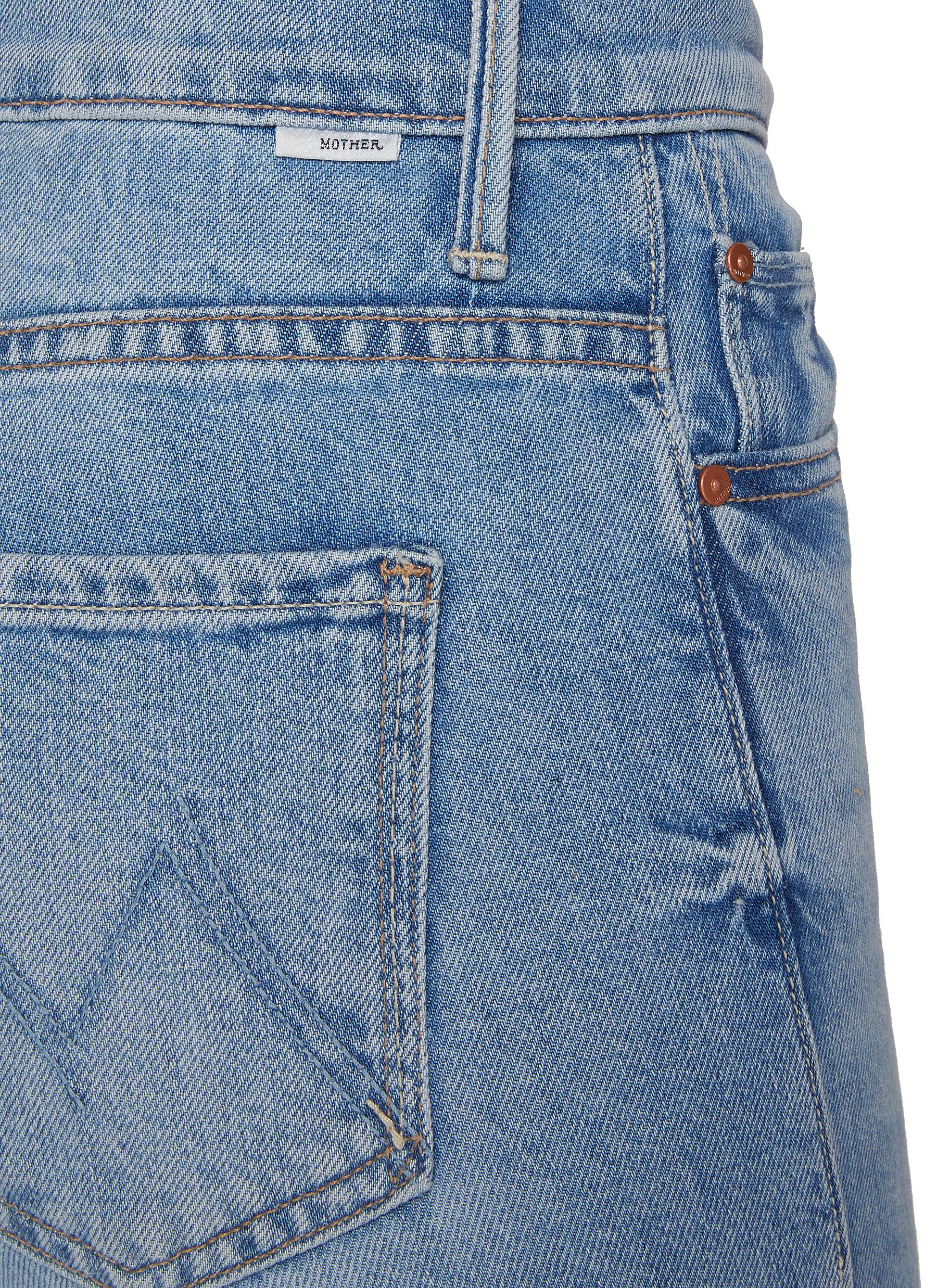 The Insider Frayed Hem Cropped Flared Leg Jeans - Thumbnail 4