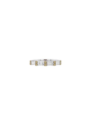 Main View - Click To Enlarge - LC COLLECTION JEWELLERY - 18K White Gold Diamond Ring — Size US 7.25