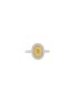 Main View - Click To Enlarge - LC COLLECTION JEWELLERY - 18K White Gold Diamond Yellow Diamond Ring — Size US 6