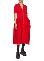 CFCL | Pottery Short Sleeve Cardigan Dress | Women | Lane CFCL | Pottery Short Sleeve Cardigan Dress | Women | Lane