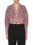 Main View - Click To Enlarge - CFCL - Lattice Knit Cropped Cardigan