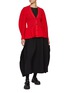 Figure View - Click To Enlarge - CFCL - Pottery Puff Sleeve Cardigan