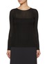 Main View - Click To Enlarge - CFCL - Soft Portrait Bell Sleeve Knit Top