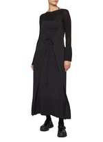 MISS ME mote apron ブラック CFCL | Soft Milan Apron Dress | Women | Lane Crawford