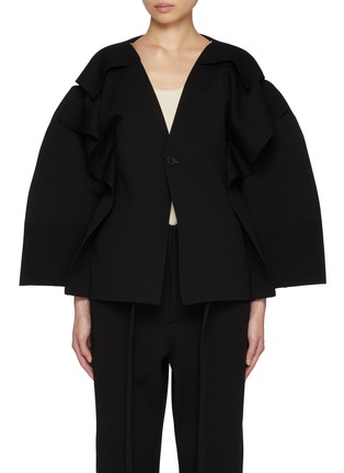 Main View - Click To Enlarge - CFCL - Collarless Jacket