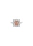 Main View - Click To Enlarge - LC COLLECTION JEWELLERY - 18K Pink Gold Platinum Diamond Ring — US 6