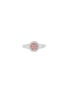 Main View - Click To Enlarge - LC COLLECTION JEWELLERY - 18K Gold Diamond Pink Diamond Ring — Size US 6.25