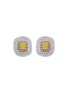 Main View - Click To Enlarge - LC COLLECTION JEWELLERY - 18K Pink Gold White Gold Platinum Diamond Earrings