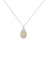 Main View - Click To Enlarge - LC COLLECTION JEWELLERY - 18K Rose Gold Platinum Diamond Yellow Diamond Pendant Necklace