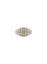 Main View - Click To Enlarge - LC COLLECTION JEWELLERY - 18K White Gold Diamond Light Yellow Green Diamond Ring — Size US 6