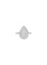 Main View - Click To Enlarge - LC COLLECTION JEWELLERY - Platinum Diamond Ring — Size US 6