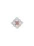 Main View - Click To Enlarge - LC COLLECTION JEWELLERY - 18K Rose Gold Platinum Diamond Ring — Size US 6