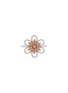 Main View - Click To Enlarge - LC COLLECTION JEWELLERY - 18 Rose Gold Platinum Diamond Pink Diamond Ring — Size US 6