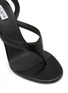 Detail View - Click To Enlarge - ALAÏA - 90 Patent Leather Thong Sandals