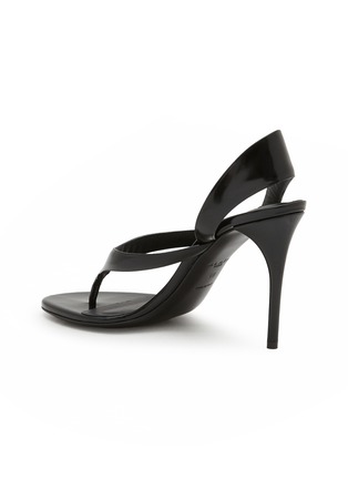  - ALAÏA - 90 Patent Leather Thong Sandals