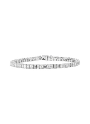 Main View - Click To Enlarge - LC COLLECTION JEWELLERY - Diamond 18K White Gold Bracelet