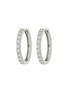 Main View - Click To Enlarge - LC COLLECTION JEWELLERY - Diamond 18K White Gold Earrings