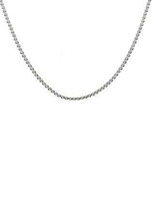 Main View - Click To Enlarge - LC COLLECTION JEWELLERY - Diamond 18K White Gold Necklace