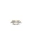 Main View - Click To Enlarge - LC COLLECTION JEWELLERY - Diamond 18K White Yellow Gold Ring — US6.5