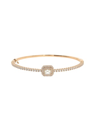 Main View - Click To Enlarge - LC COLLECTION JEWELLERY - Diamond 18K Rose Gold Bangle