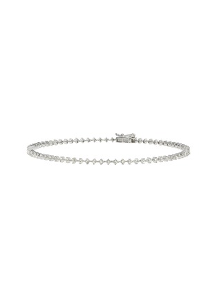 Main View - Click To Enlarge - LC COLLECTION JEWELLERY - Diamond 18K White Gold Bracelet