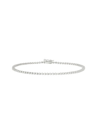 Main View - Click To Enlarge - LC COLLECTION JEWELLERY - Diamond 18K White Gold Bracelet