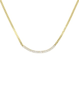 Main View - Click To Enlarge - LC COLLECTION JEWELLERY - Diamond 18K Gold Necklace