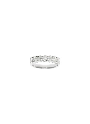 Main View - Click To Enlarge - LC COLLECTION JEWELLERY - Diamond 18K White Gold Ring — HK 13