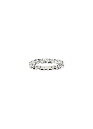 Main View - Click To Enlarge - LC COLLECTION JEWELLERY - Diamond 18K White Gold Ring — HK 12