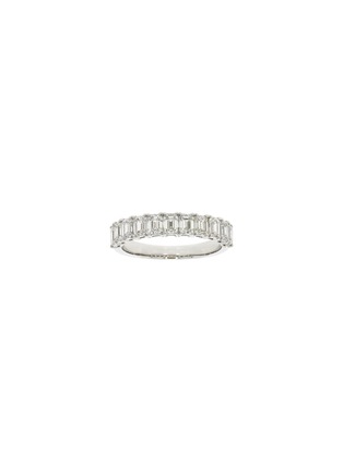 Main View - Click To Enlarge - LC COLLECTION JEWELLERY - Diamond 18K White Gold Ring — HK 13