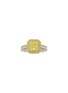 Main View - Click To Enlarge - LC COLLECTION JEWELLERY - Diamond 18K White Yellow Gold Ring — HK 13